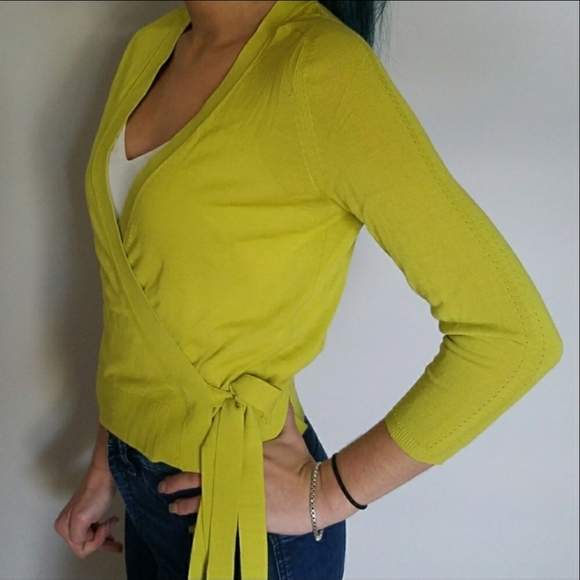 Ann Taylor wrap sweater - Picture 5 of 6